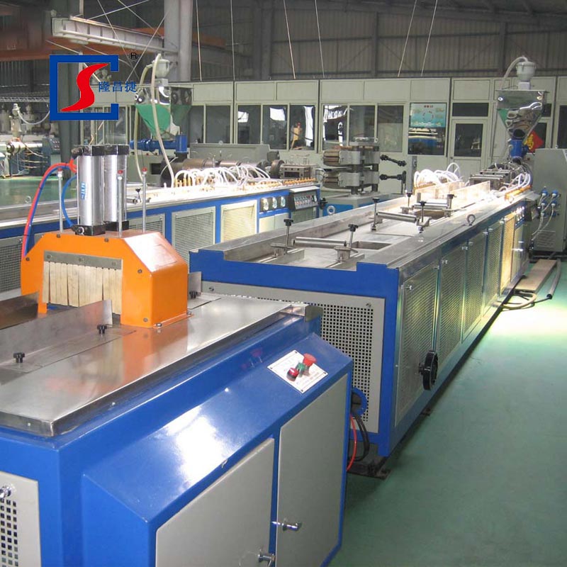 WPC Profile Extrusion Line: ເຕັກໂນໂລຢີ, ອົງປະກອບແລະການເພີ່ມປະສິດທິພາບຂອງຂະບວນການ
