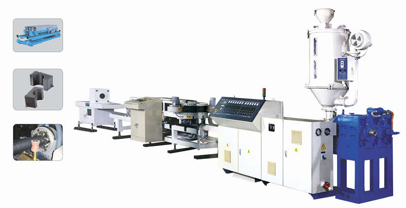 PE PV PVC PVC ດຽວ Wall Wall Corrugated Machine